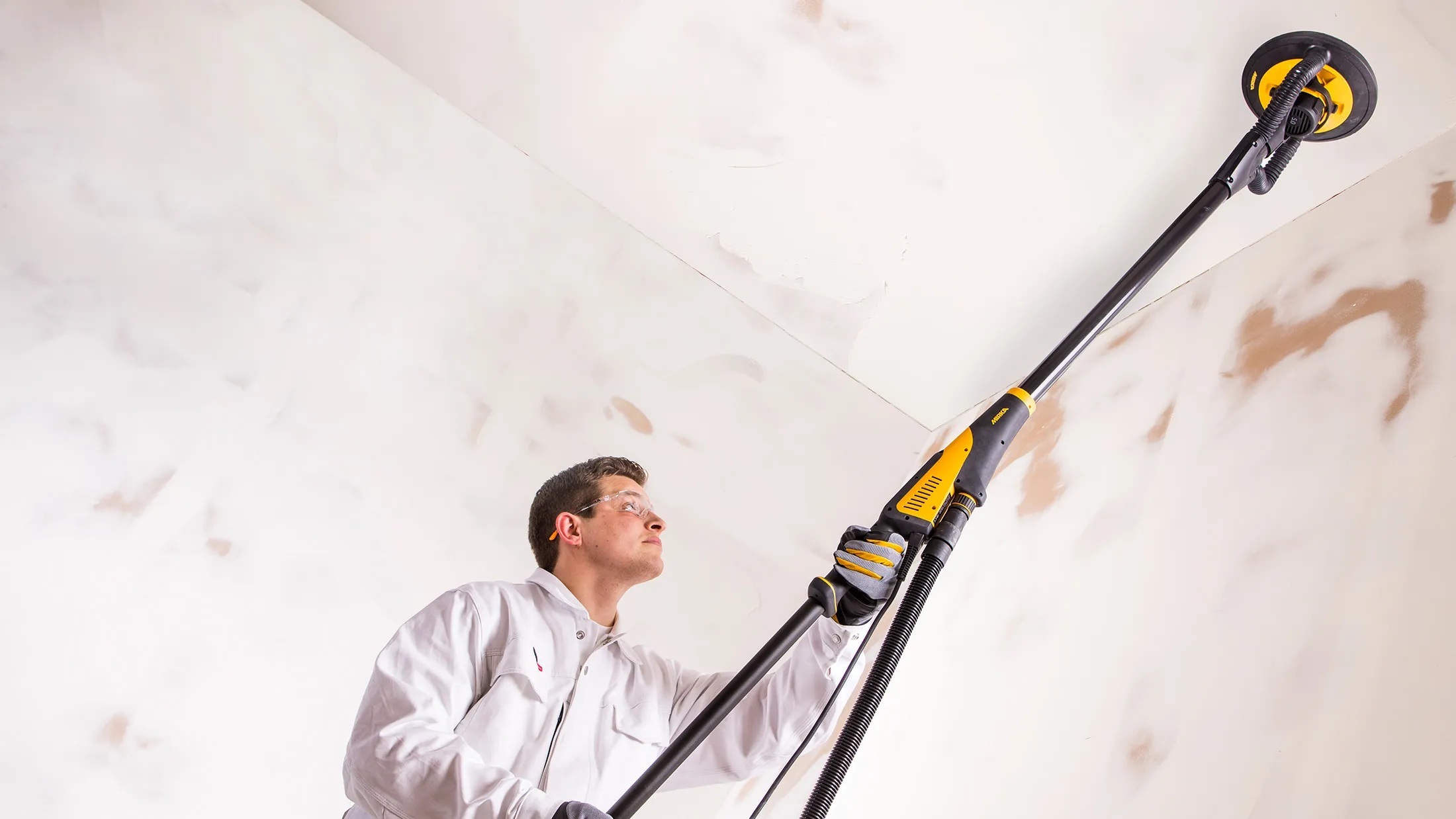 Ceiling sanding process
